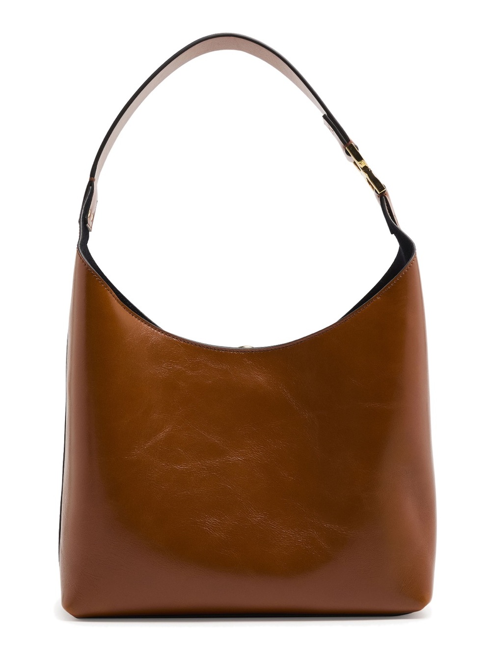 Chloe Marcie Leather Hobo Bag with Gold Accents - Picture 3 of 14